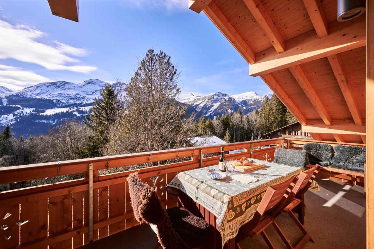 Chalet Bergfrieden Penthouse Wengen Zewnętrze zdjęcie
