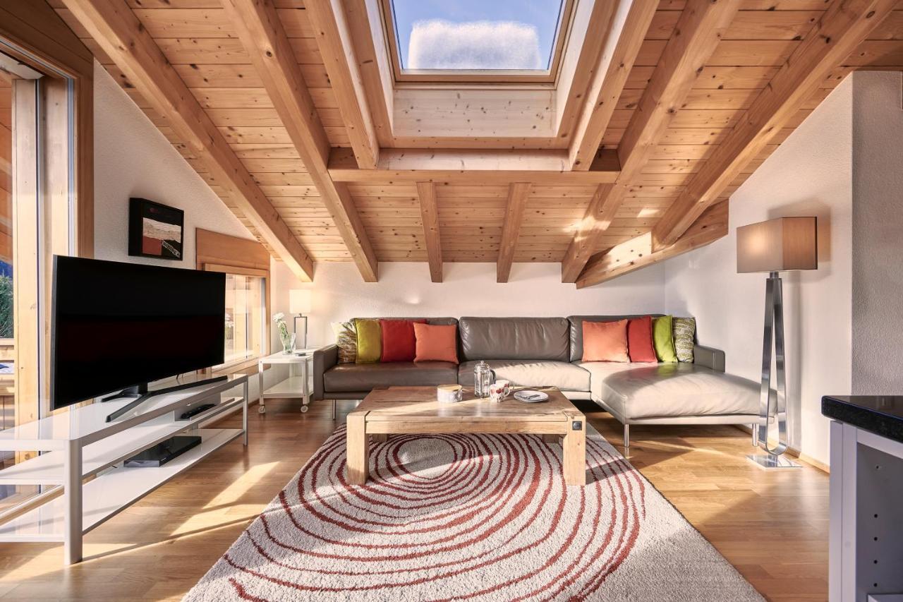 Chalet Bergfrieden Penthouse Wengen Zewnętrze zdjęcie