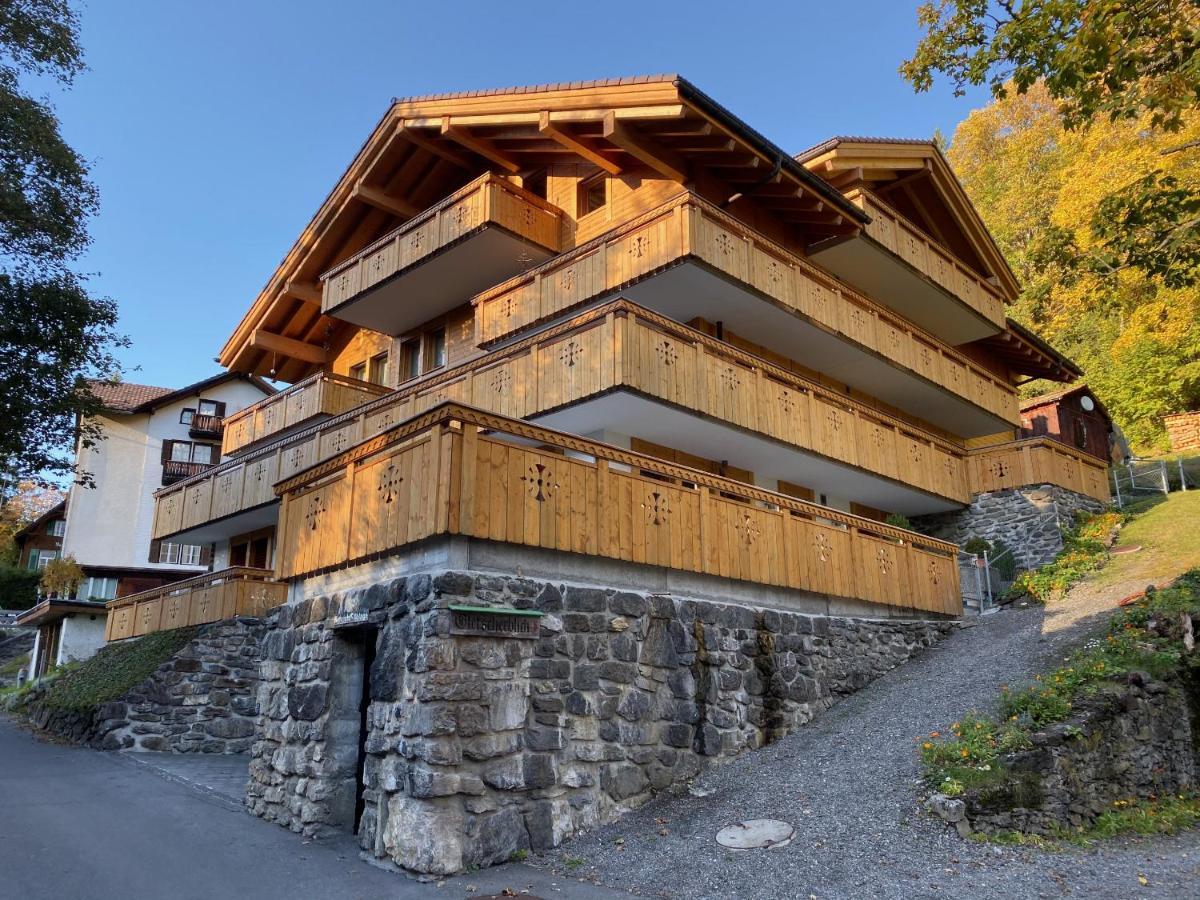 Chalet Bergfrieden Penthouse Wengen Zewnętrze zdjęcie