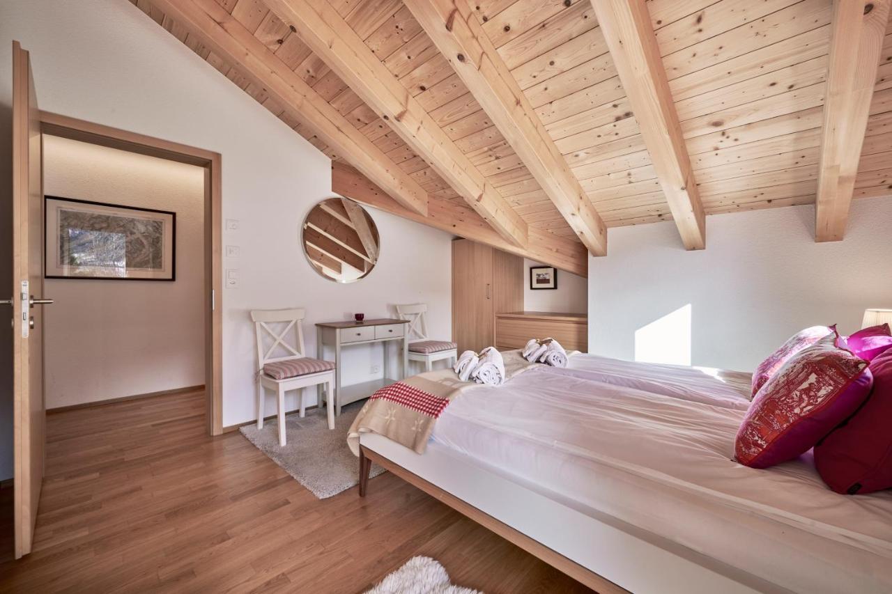 Chalet Bergfrieden Penthouse Wengen Zewnętrze zdjęcie